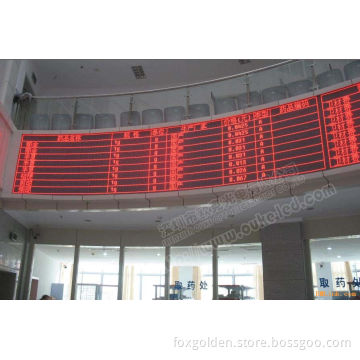 Single Color P10 LED Driver Module